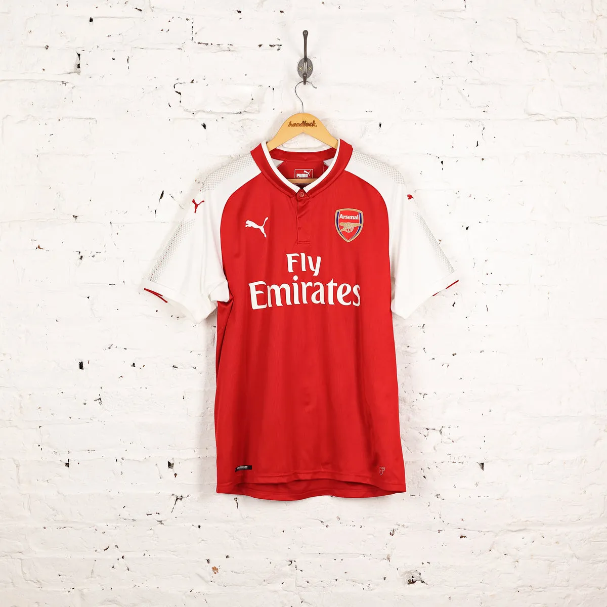 Puma Arsenal 2017 Nelson Home Football Shirt - Red - L