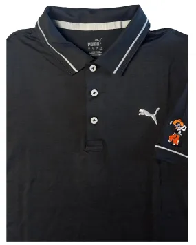 Puma Men's Monarch Polo-Sleeve Logo