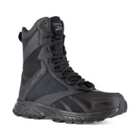 Reebok Men's 8" Hyperium Trail Running Tactical Boot Black 