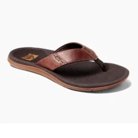 Reef Santa Ana LE Leather Upper Sandals -  Brown