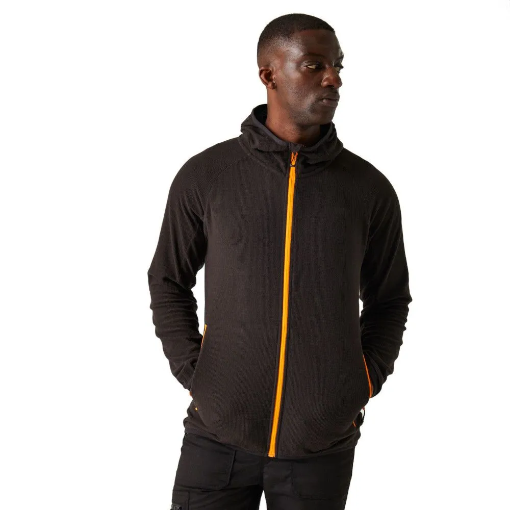 Regatta Professional Mens Navigate Hooded Full Zip Fleece