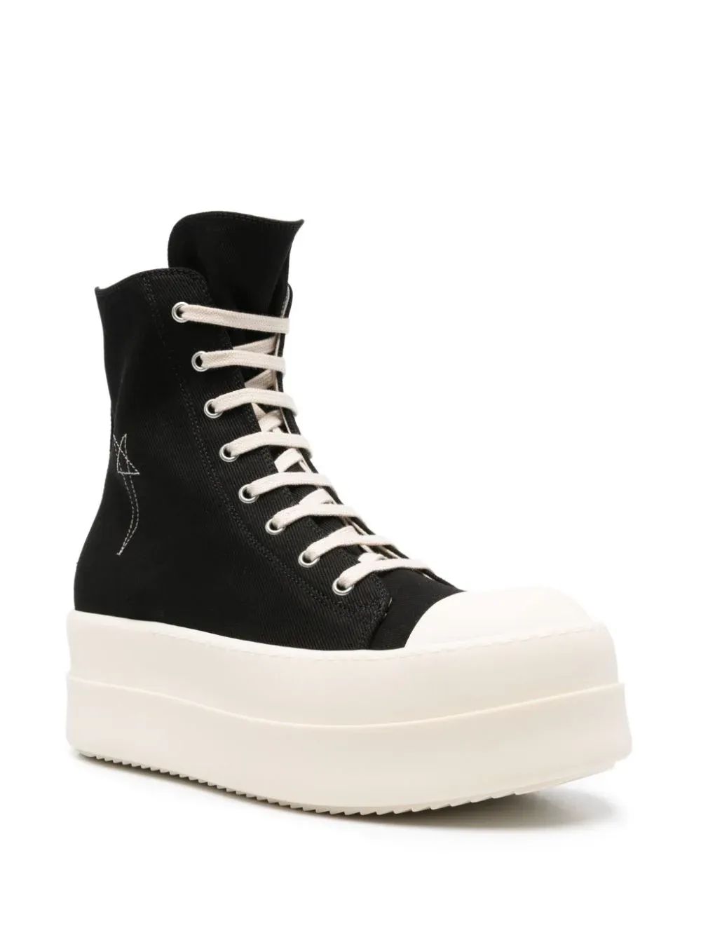 RICK OWENS DRKSHDW - Men Scarpe In Denim - Double Bumper Sneakers