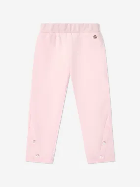 Roberto Cavalli Girls Flower Joggers in Pink