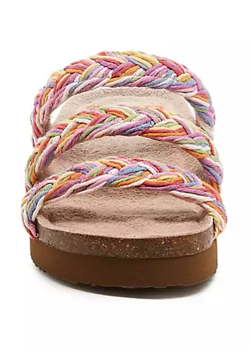 Rocket Dog Ladies Multicoloured Ashley String Braid Sandals | Grattan