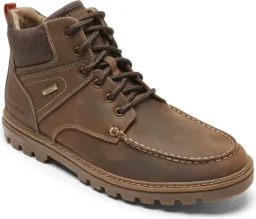 Rockport Weather Ready Moc Toe Boot New Tan