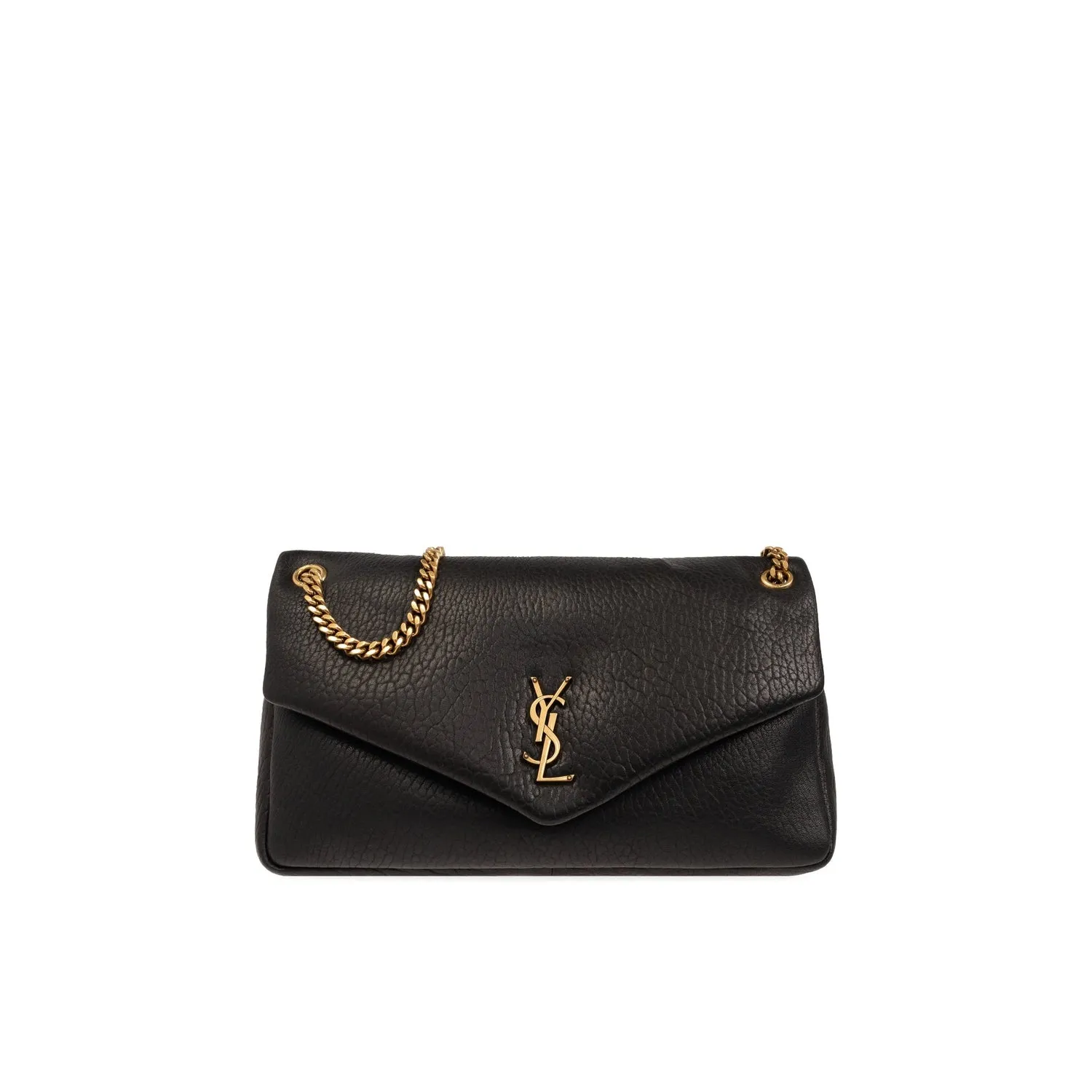 Saint Laurent    Saint Laurent Calypso Large Shoulder Bag