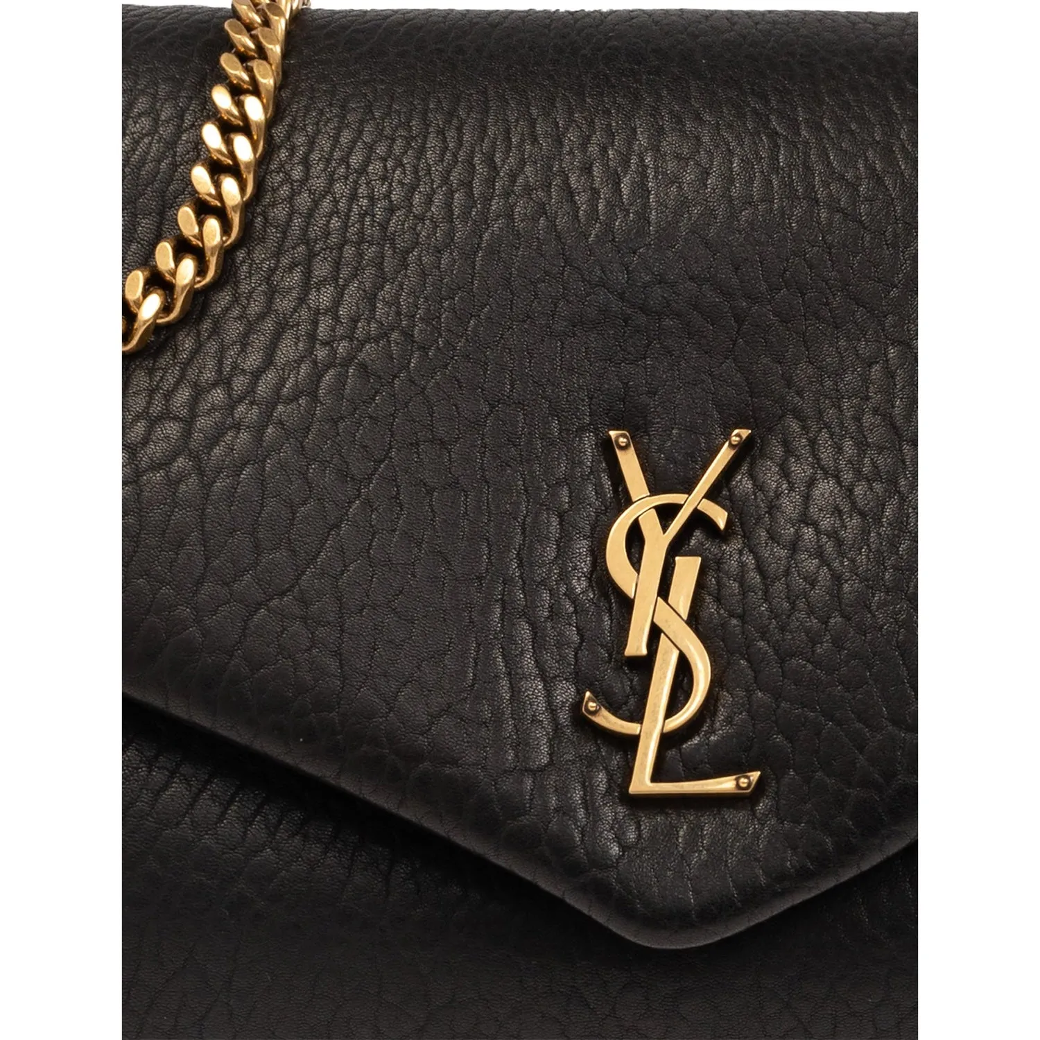 Saint Laurent    Saint Laurent Calypso Large Shoulder Bag