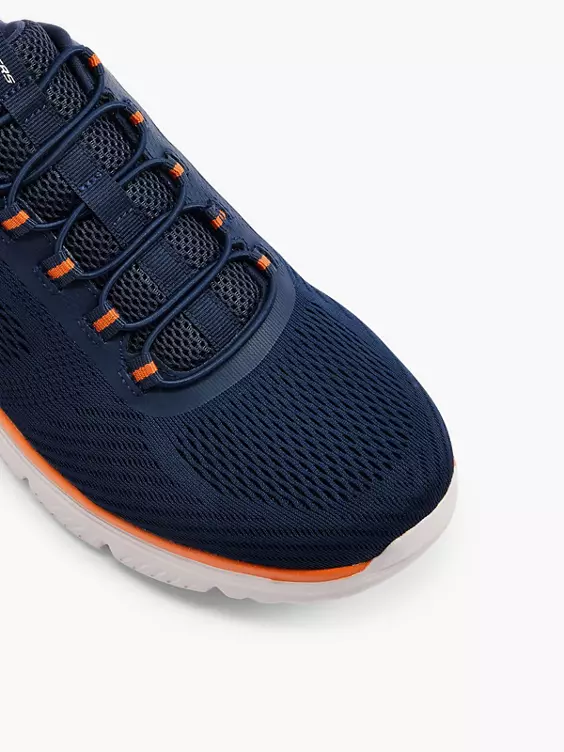 Skechers  Burns 2.0 Skechers Navy/Orange Trainers