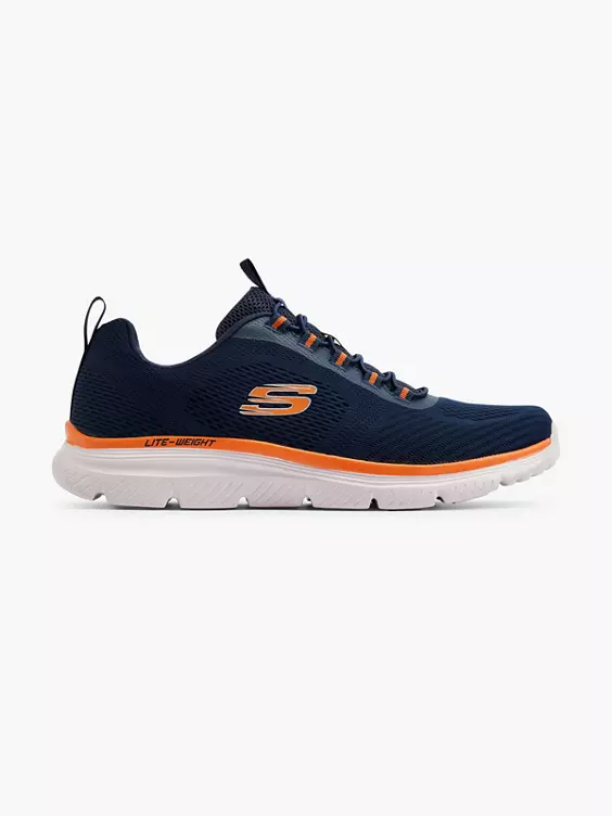 Skechers  Burns 2.0 Skechers Navy/Orange Trainers