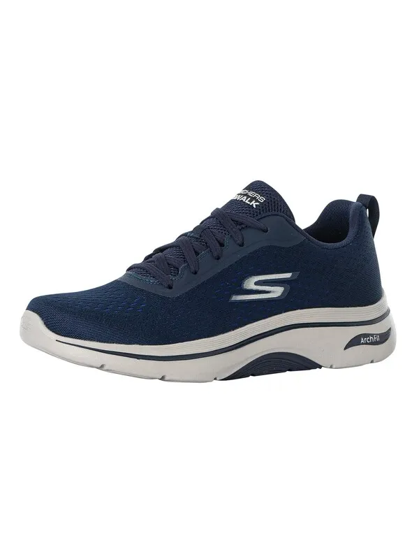 Skechers Go Walk Arch Fit 2.0 Trainers - Navy