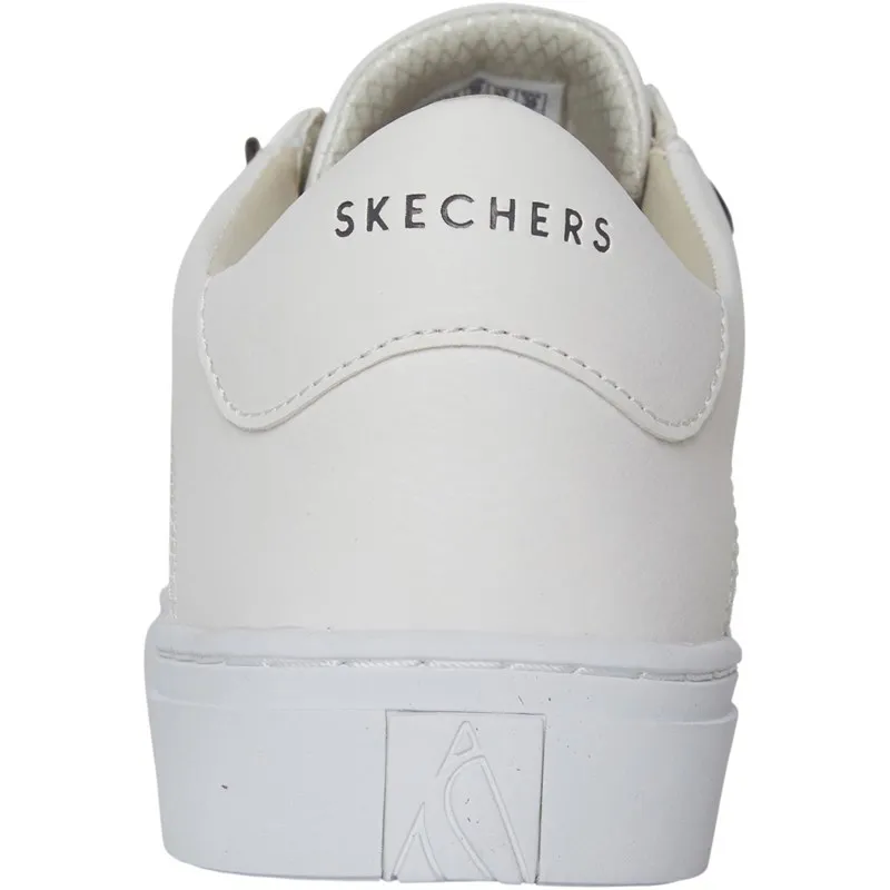 SKECHERS Womens Side Street Core Set Trainers White