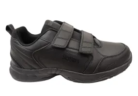 Slatters Tornado Mens Wide Width Shoes With Adjustable Straps