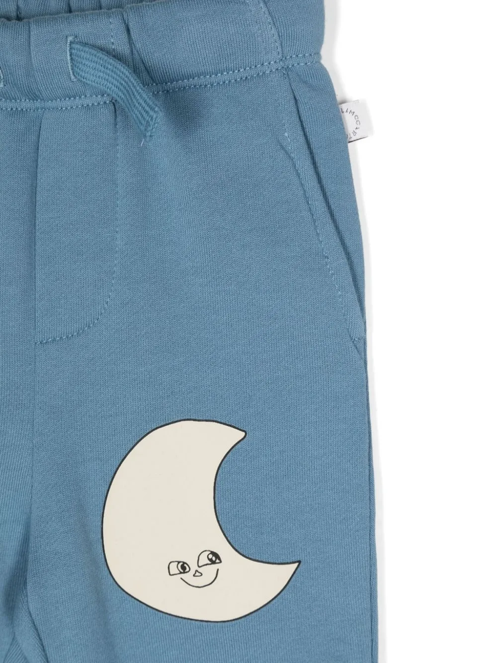 STELLA MCCARTNEY KIDS Light Blue Joggers with Space Print