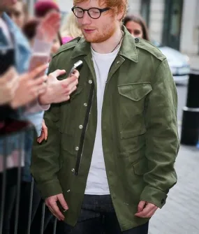 Sumotherhood Ed Sheeran Green Jacket | The Leather City