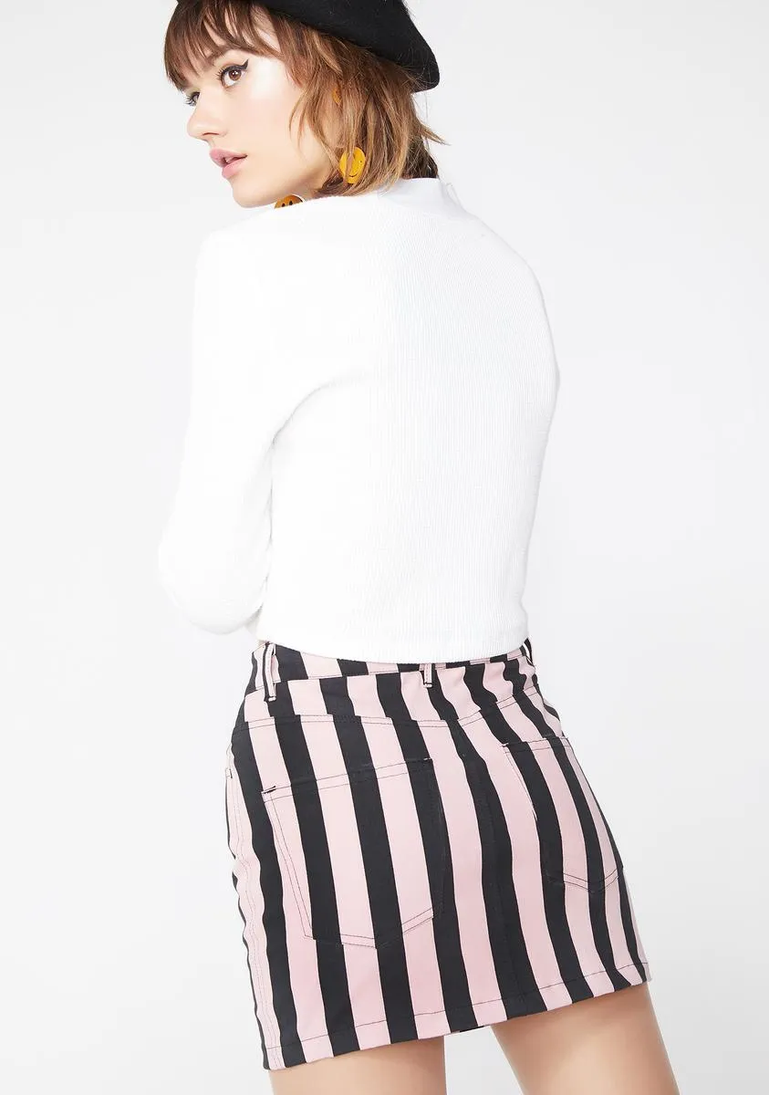 Sweet Mini Broomy Skirt-