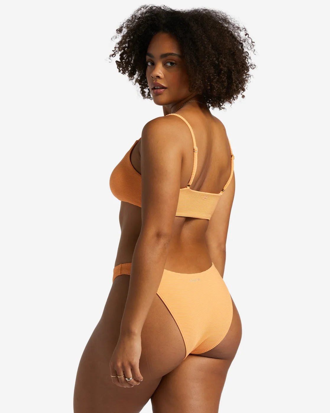 Tanlines Hike Bikini Bottoms - Orange Peel