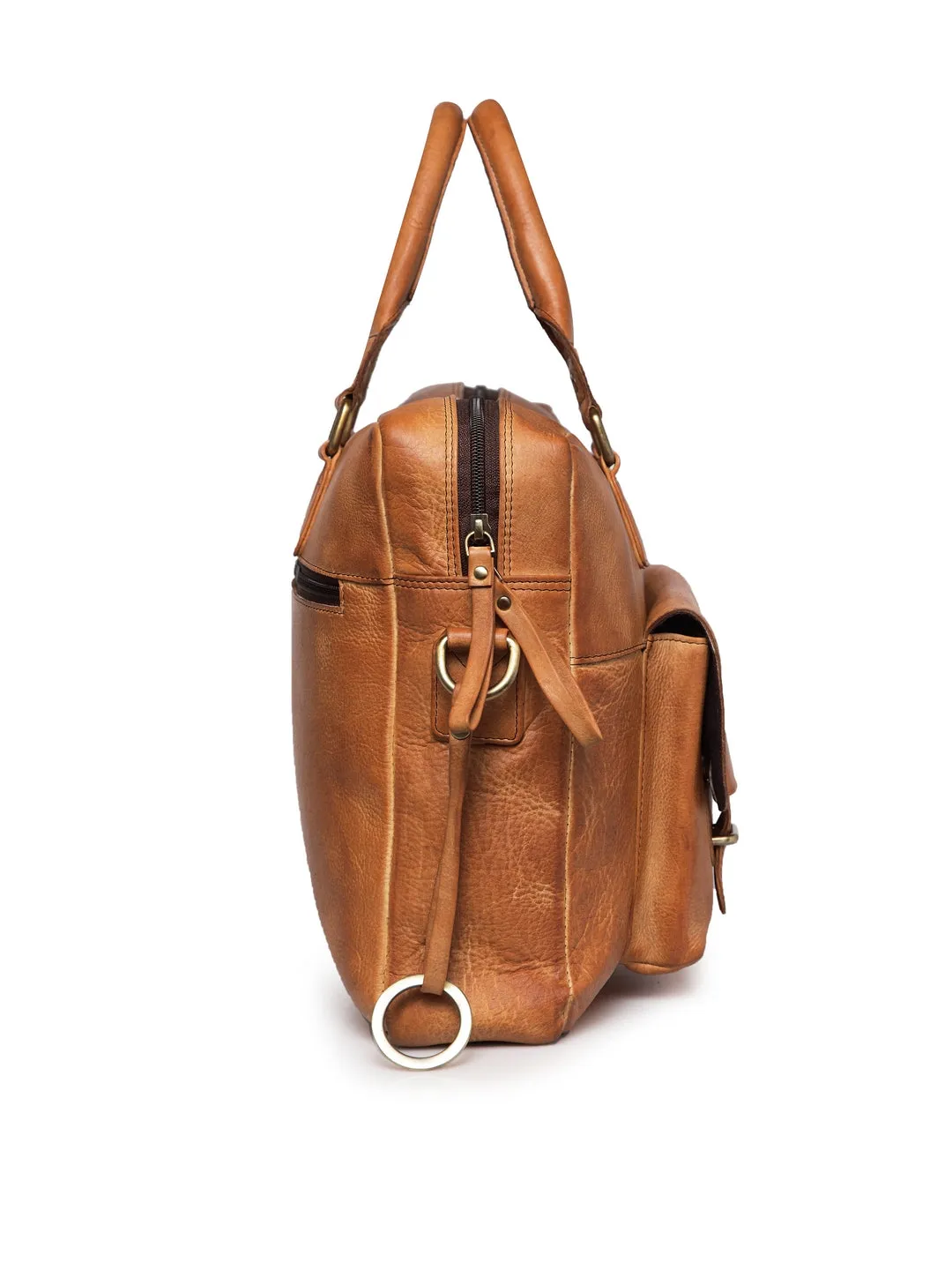 Teakwood Genuine Leather Laptop bag