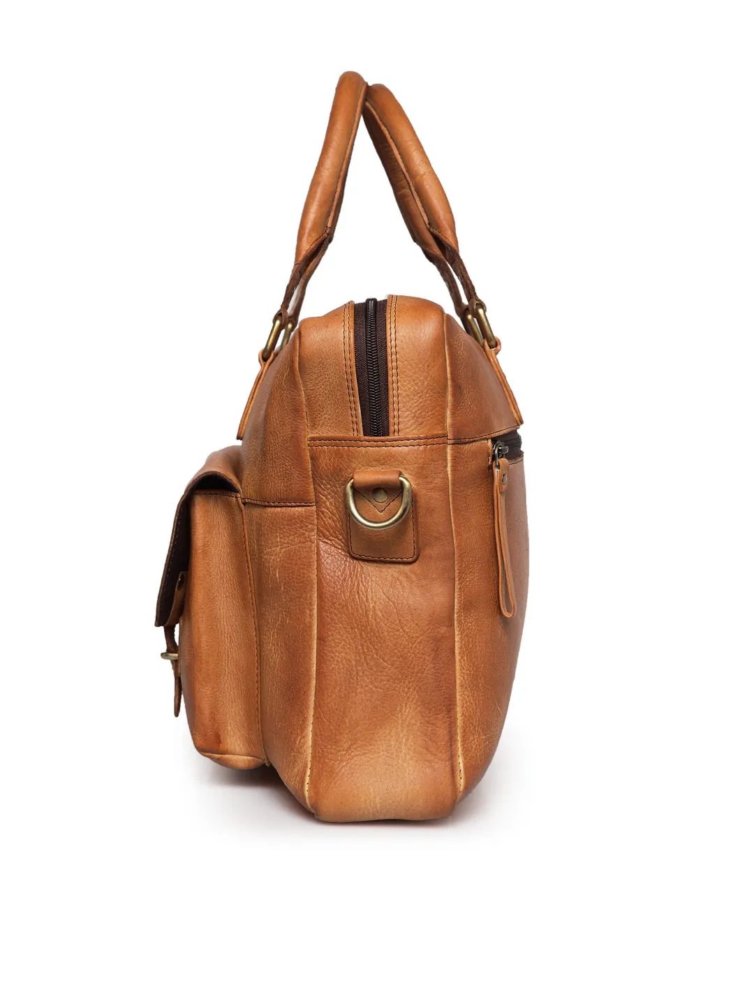 Teakwood Genuine Leather Laptop bag