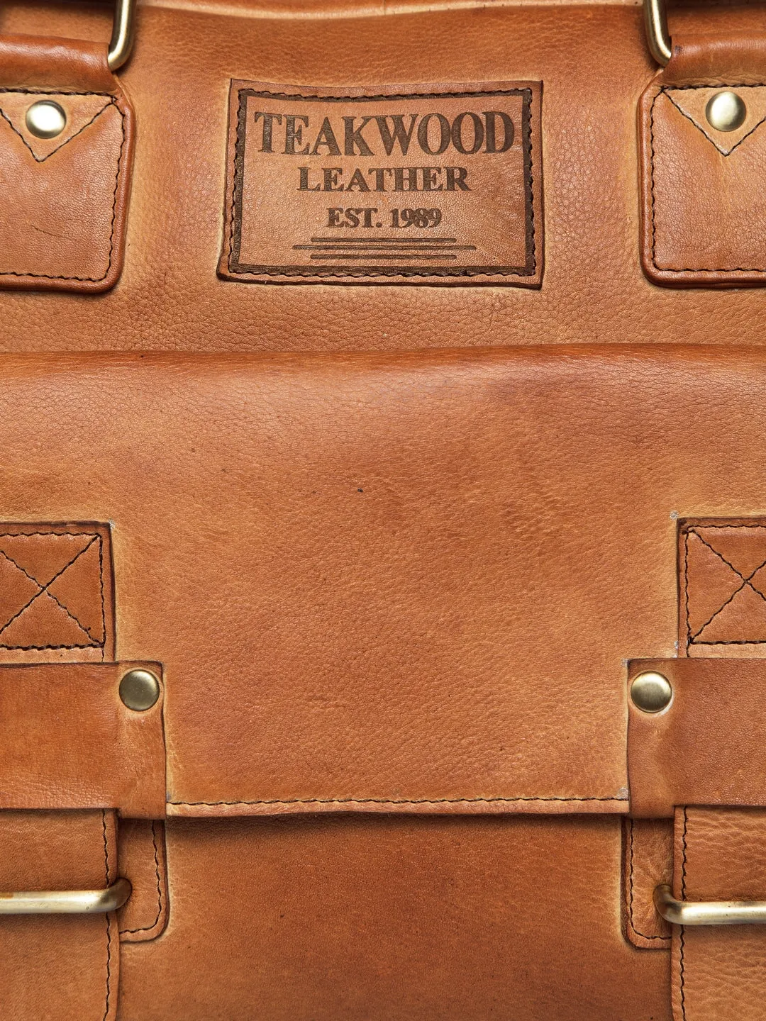 Teakwood Genuine Leather Laptop bag