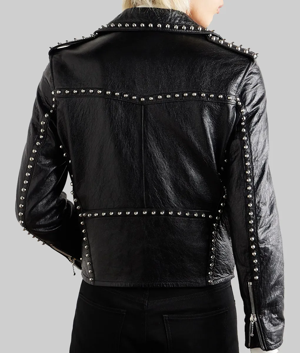 The Voice Finale John legend Studded Leather Jacket | TLC UK