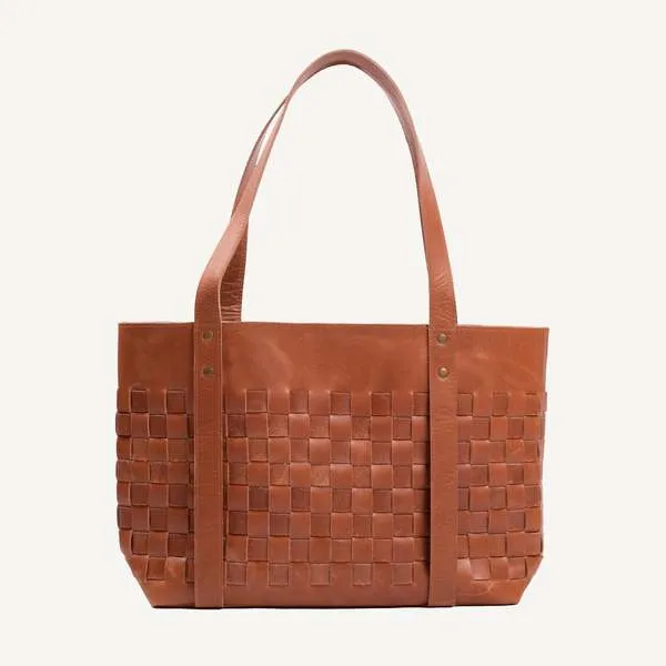 The Woven Leather Bag