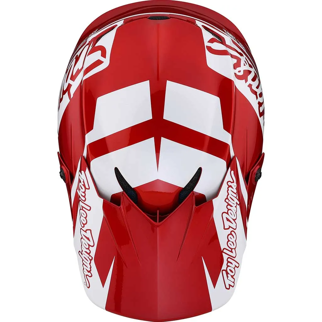 TLD - 24.1 SE4 RED/WHITE GP HELMET