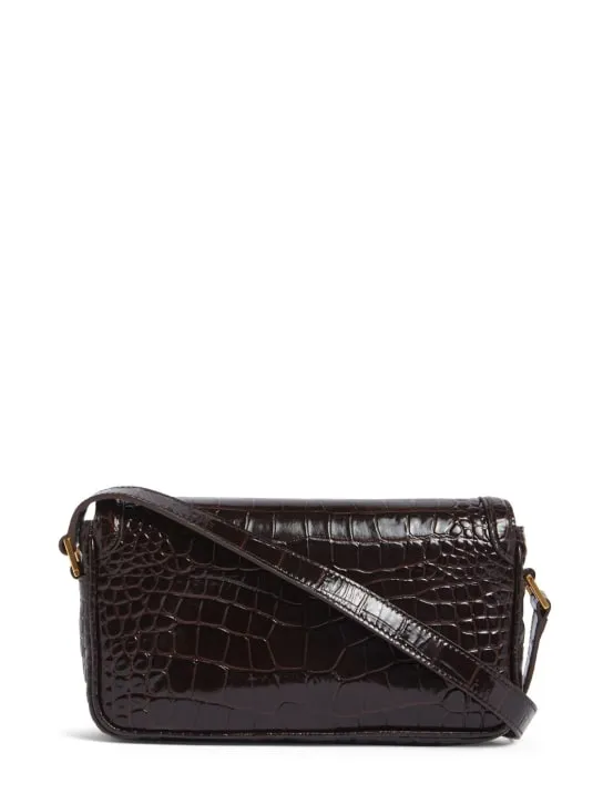 Tom Ford   E/W embossed leather shoulder bag 