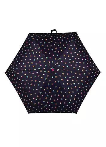 Totes Eco-Brella® Compact Round French Flowers Print Umbrella | Grattan