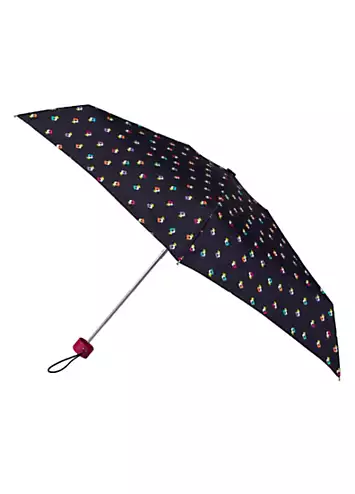 Totes Eco-Brella® Compact Round French Flowers Print Umbrella | Grattan