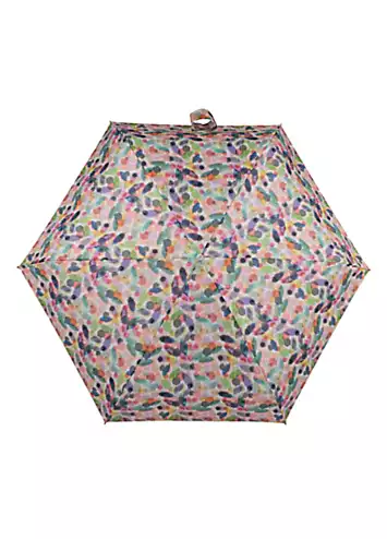 Totes Eco-Brella® X-Tra Strong Mini Ikat Daubs Print Umbrella | Kaleidoscope