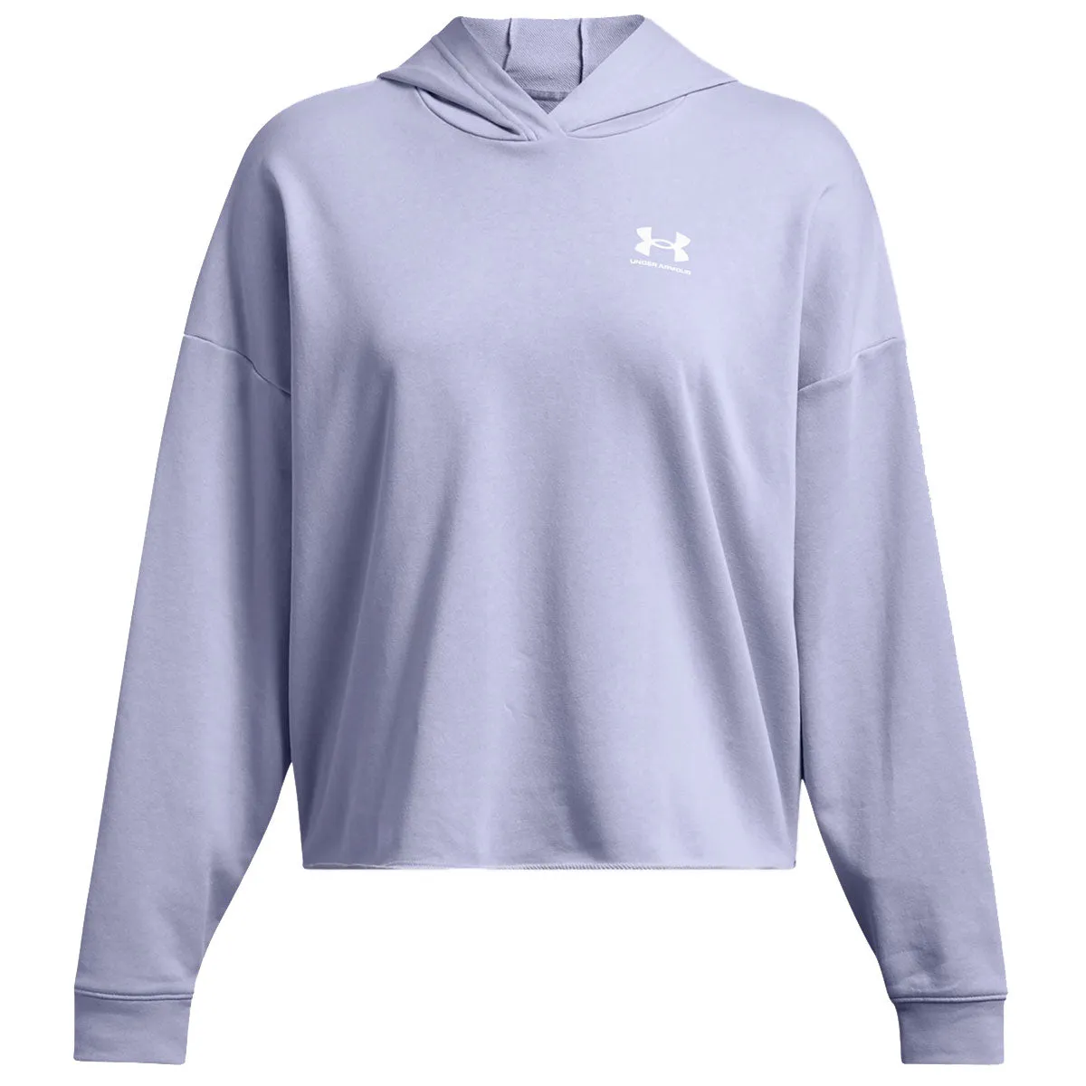 Under Armour Rival Terry Oversized Hoodie - Womens - Celeste/White