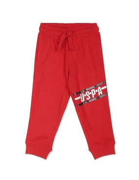 U.S. Polo Assn. Kids Mid Rise Solid Joggers