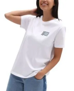 Vans Boyfriend Spin Win Ladies T-Shirt - White