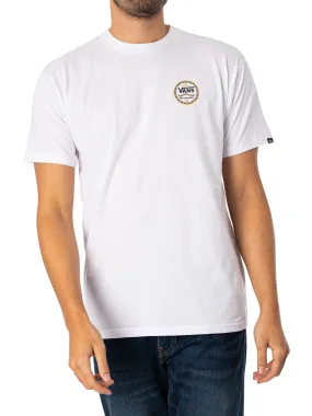 Vans Lokkit Back Logo Graphic T-Shirt - White