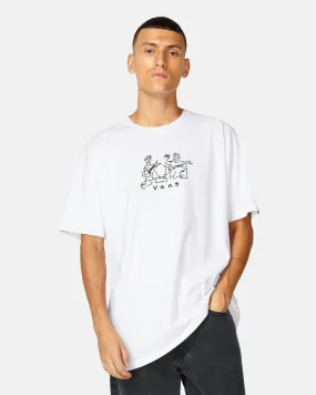 Vans Skateboarding Nick Michel T-Shirt White | Men | Junkyard