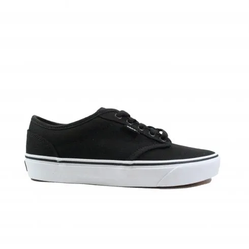 Vans Youth Atwood | Black/White | Lace Up Sneakers