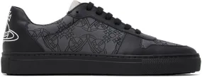 Vivienne Westwood Black Orb Print Sneakers