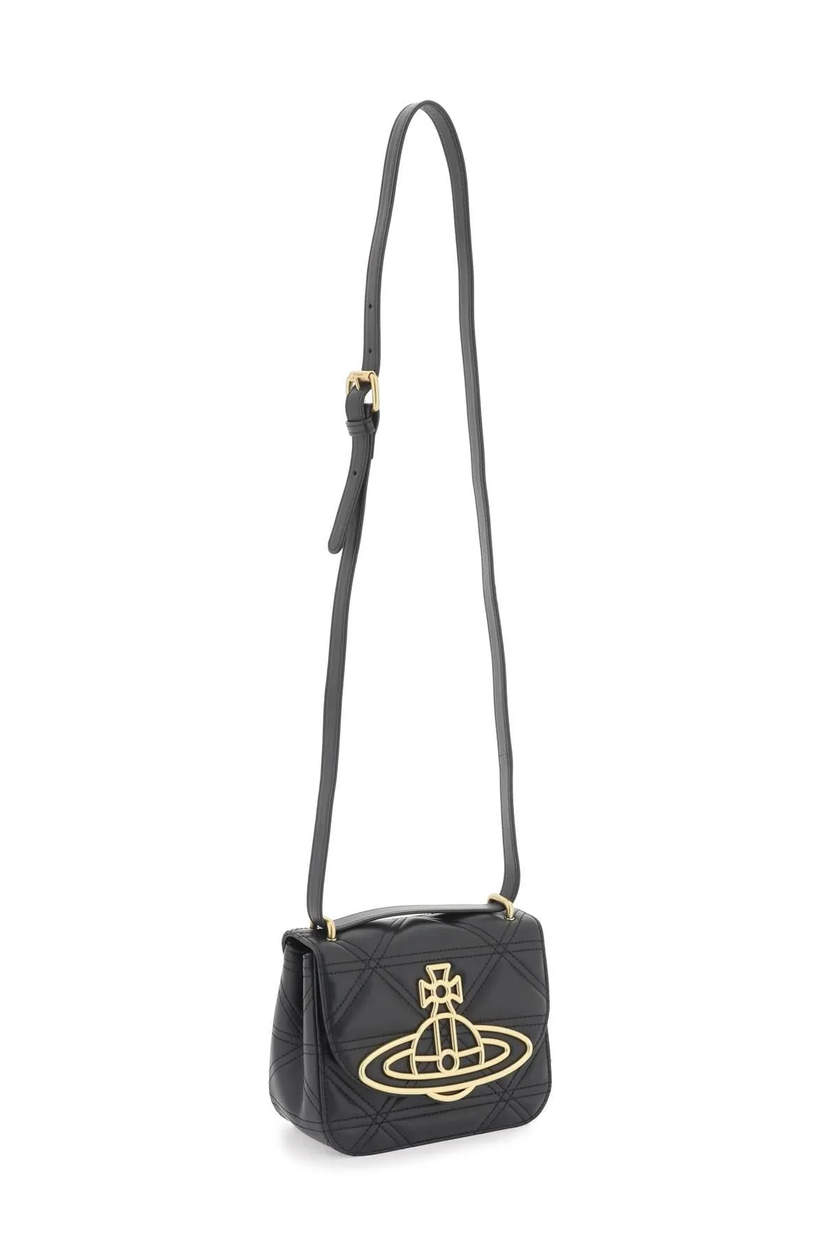 Vivienne Westwood    Vivienne Westwood Linda Shoulder Bag With Adjustable