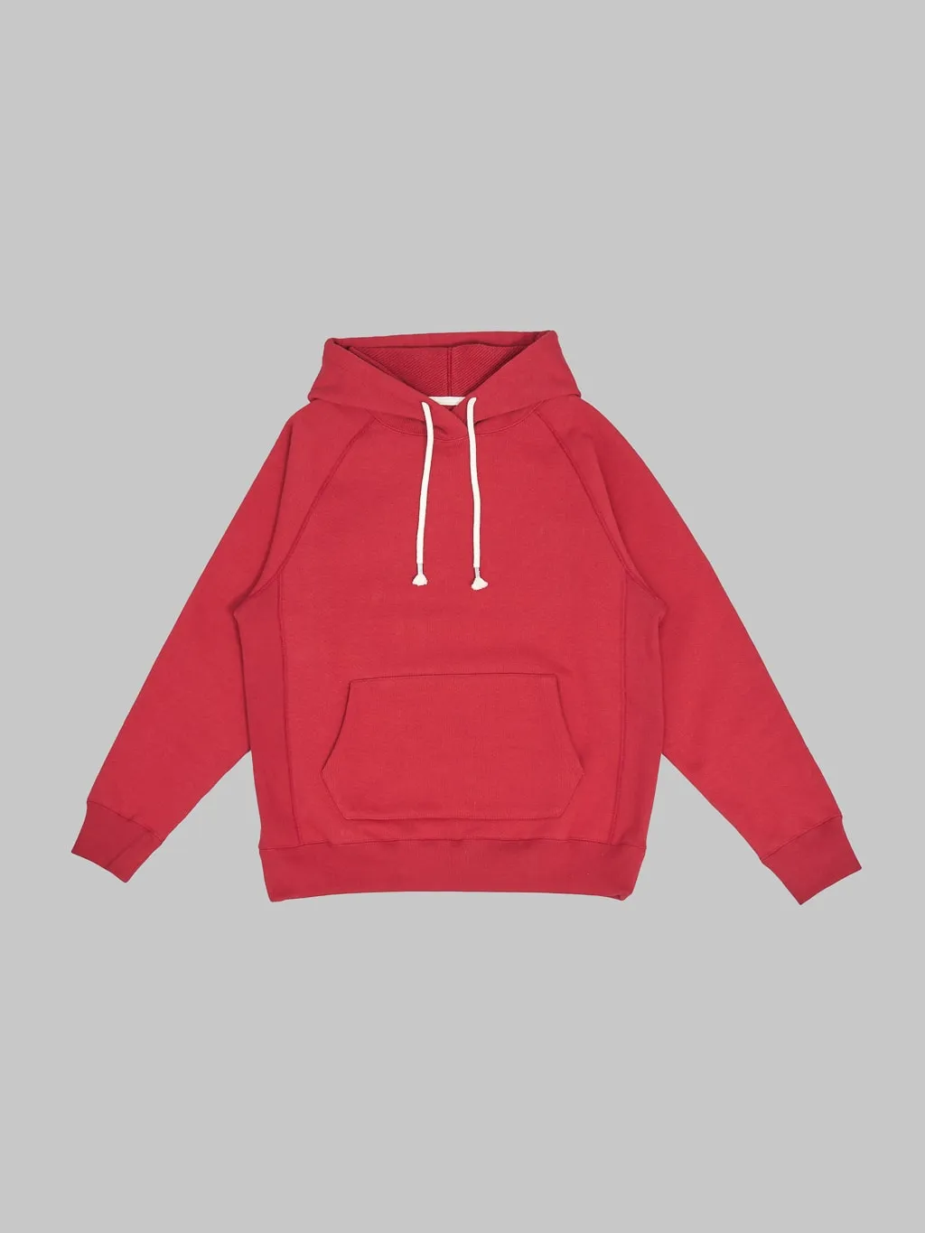 Wonder Looper Pullover Hoodie 701gsm Double Heavyweight French Terry Red