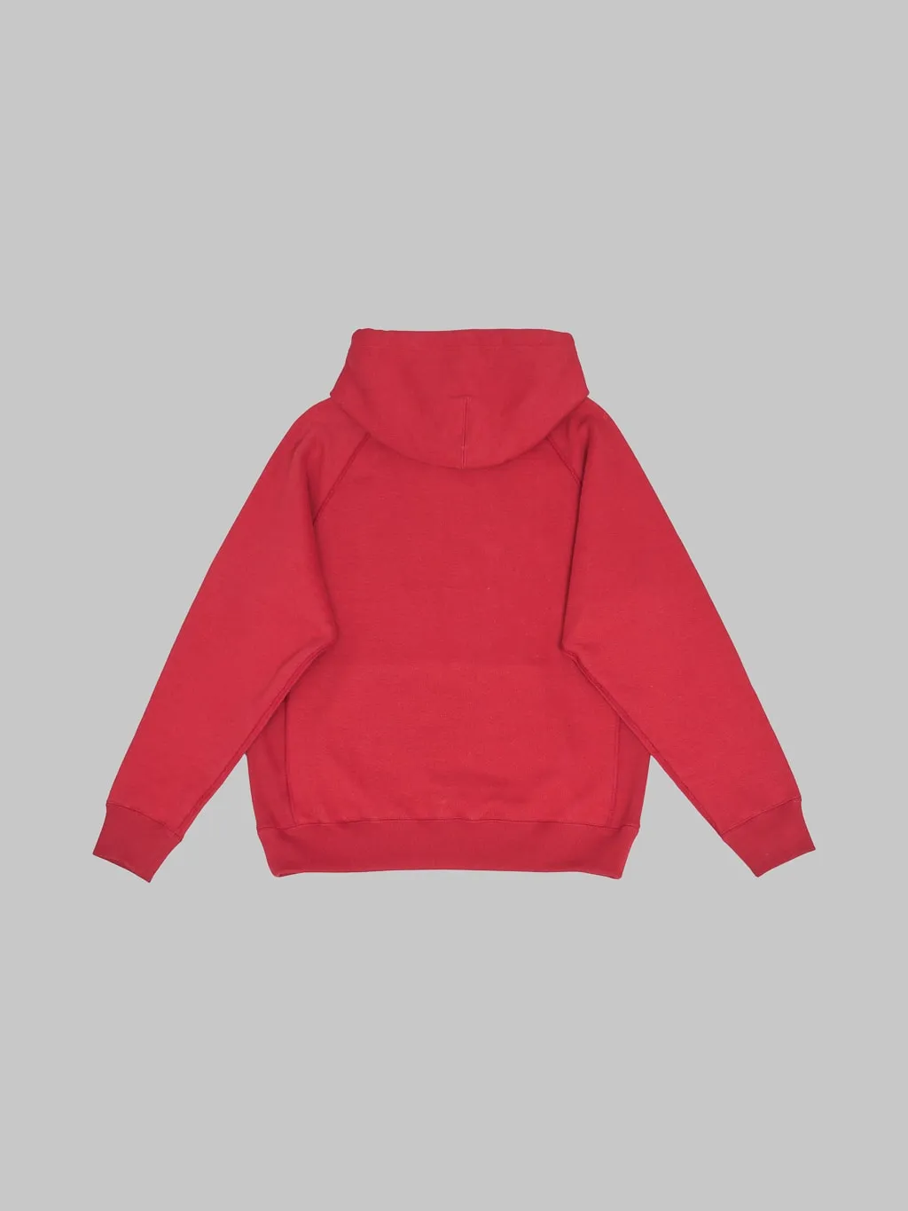 Wonder Looper Pullover Hoodie 701gsm Double Heavyweight French Terry Red