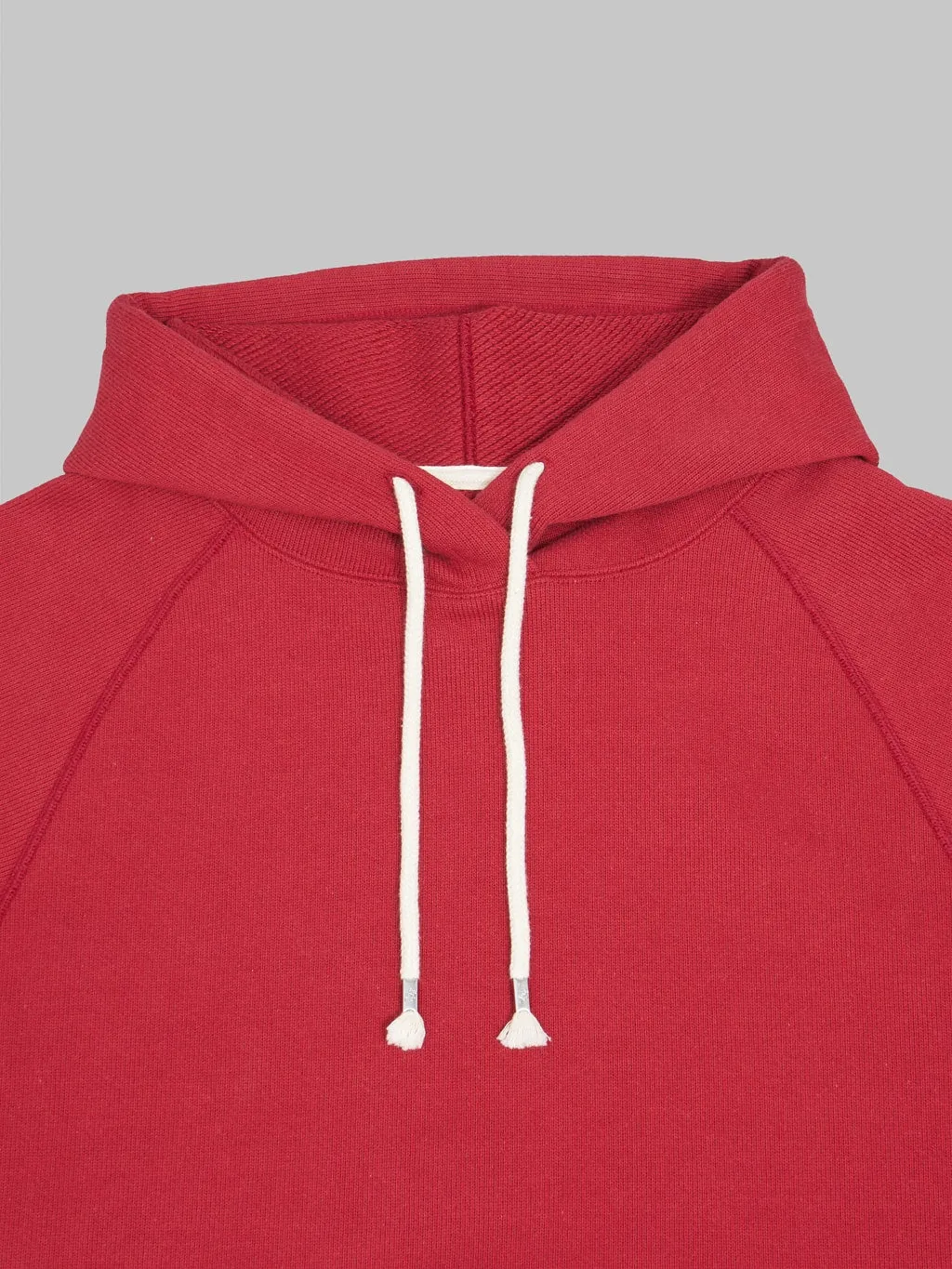 Wonder Looper Pullover Hoodie 701gsm Double Heavyweight French Terry Red